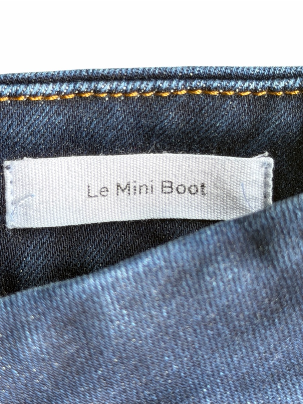 FRAME Denim Le Mini Boot Mid-Rise Blue Denim Women's Jeans Sz 30 - Picture 5 of 9